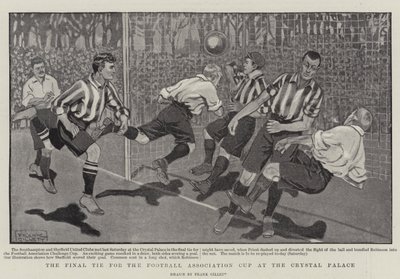 The Final Tie for the Football Association Cup at the Crystal Palace by Frank Gillett